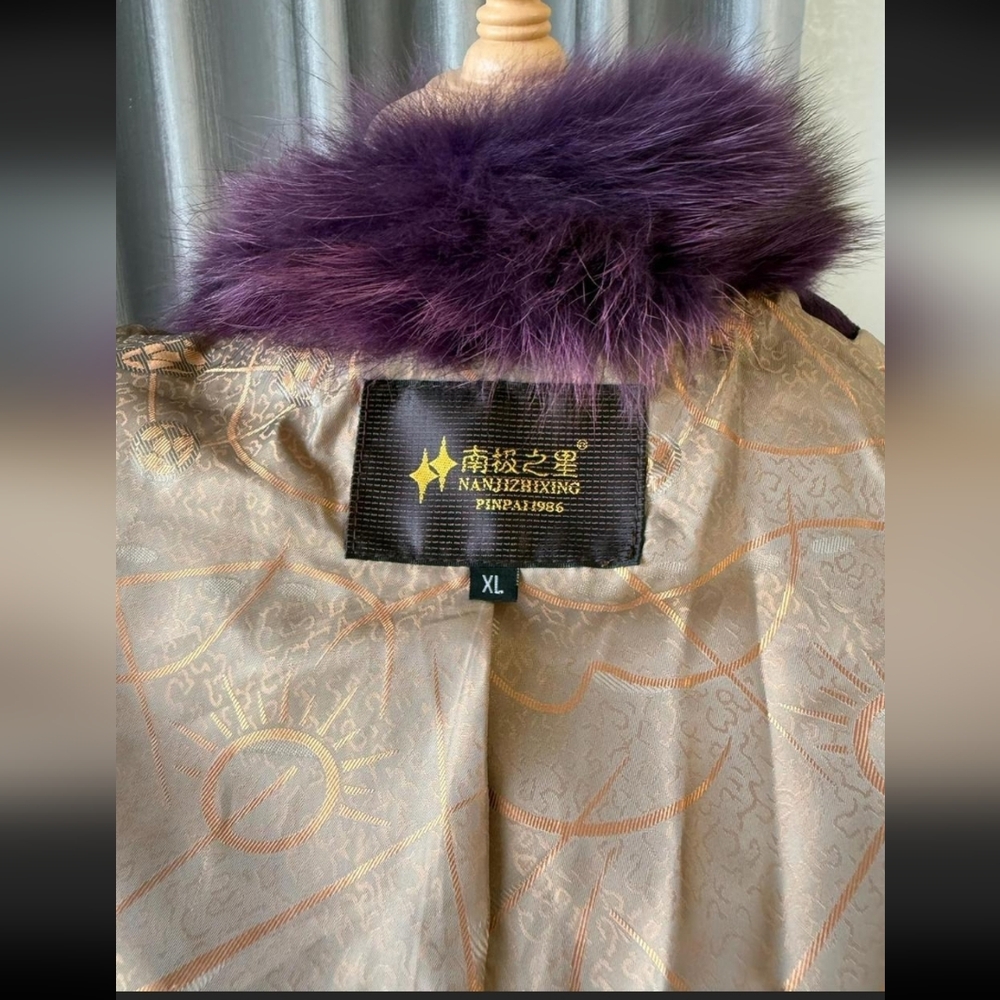 REAL lambskin & Fur Coat ! - Picture 4 of 10